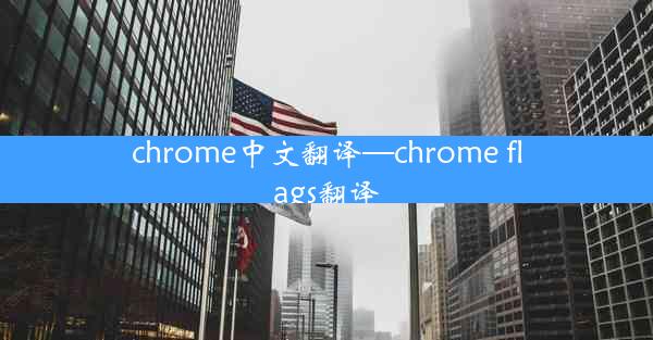 chrome中文翻译—chrome flags翻译