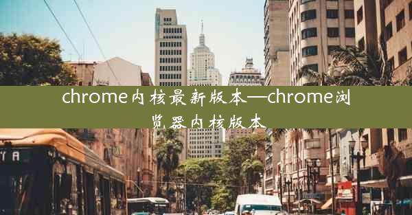 chrome内核最新版本—chrome浏览器内核版本