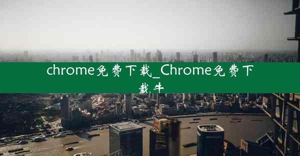 chrome免费下载_Chrome免费下载牛