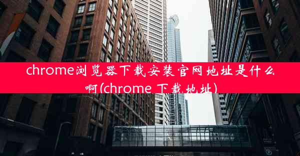 chrome浏览器下载安装官网地址是什么啊(chrome 下载地址)