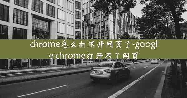 chrome怎么打不开网页了-google chrome打开不了网页