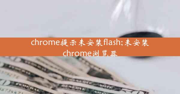 chrome提示未安装flash;未安装chrome浏览器