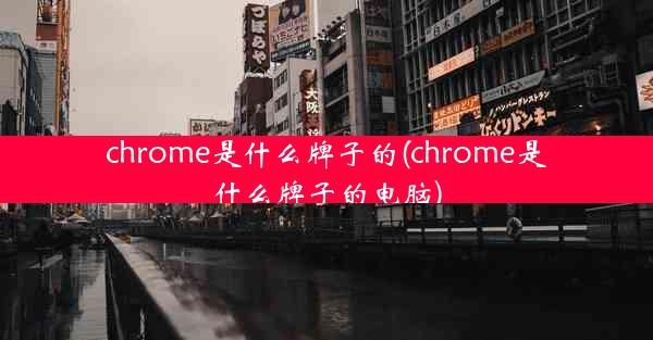 chrome是什么牌子的(chrome是什么牌子的电脑)