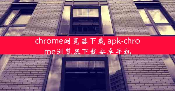 chrome浏览器下载 apk-chrome浏览器下载安卓手机