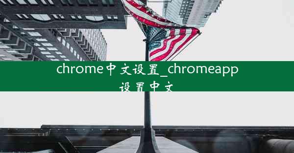 chrome中文设置_chromeapp设置中文