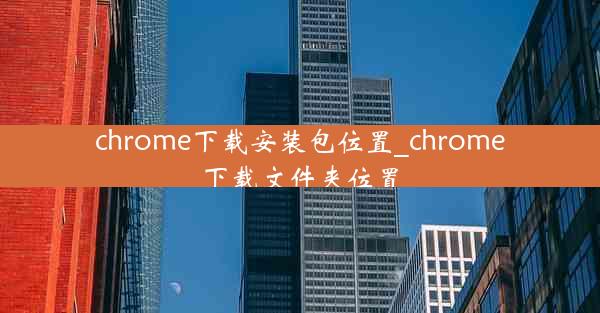 chrome下载安装包位置_chrome下载文件夹位置