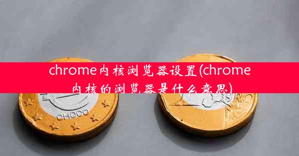 chrome内核浏览器设置(chrome内核的浏览器是什么意思)