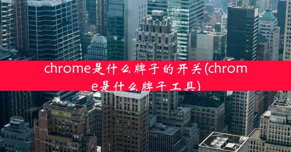 chrome是什么牌子的开关(chrome是什么牌子工具)