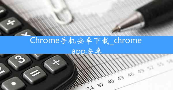 Chrome手机安卓下载_chrome app安卓