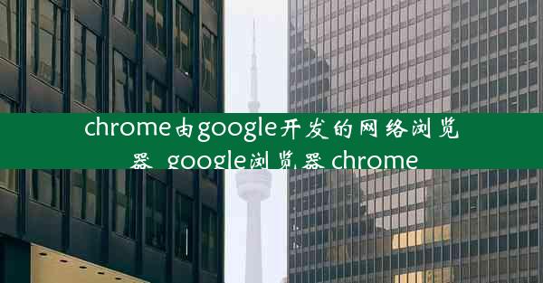 chrome由google开发的网络浏览器_google浏览器 chrome