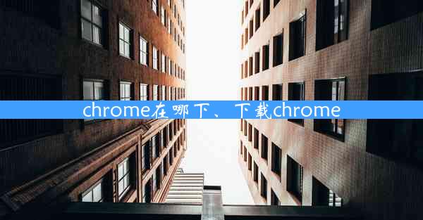 chrome在哪下、下载chrome