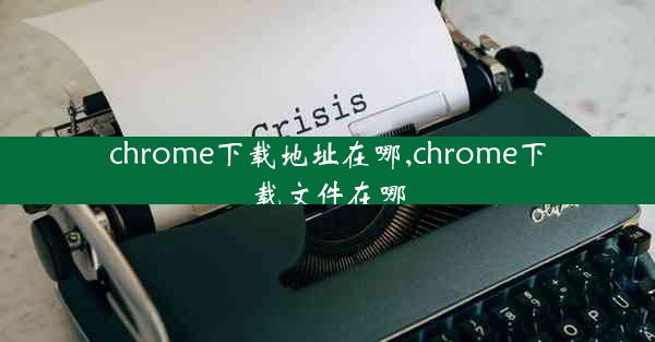 chrome下载地址在哪,chrome下载文件在哪