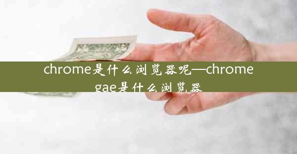 chrome是什么浏览器呢—chromegae是什么浏览器