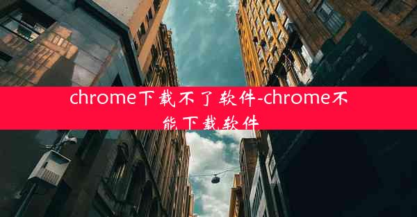 chrome下载不了软件-chrome不能下载软件