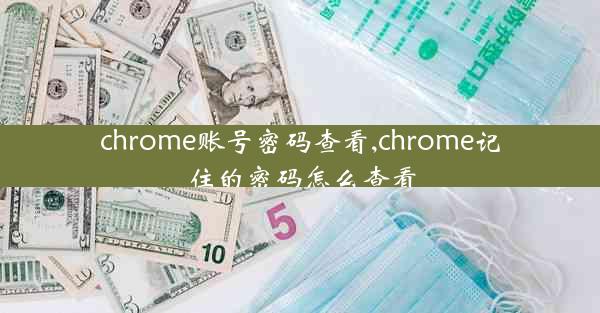 chrome账号密码查看,chrome记住的密码怎么查看