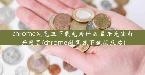 chrome浏览器下载完为什么显示无法打开网页(chrome浏览器下载没反应)